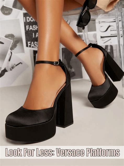 versace heel dupes|versace platform heels dupe.